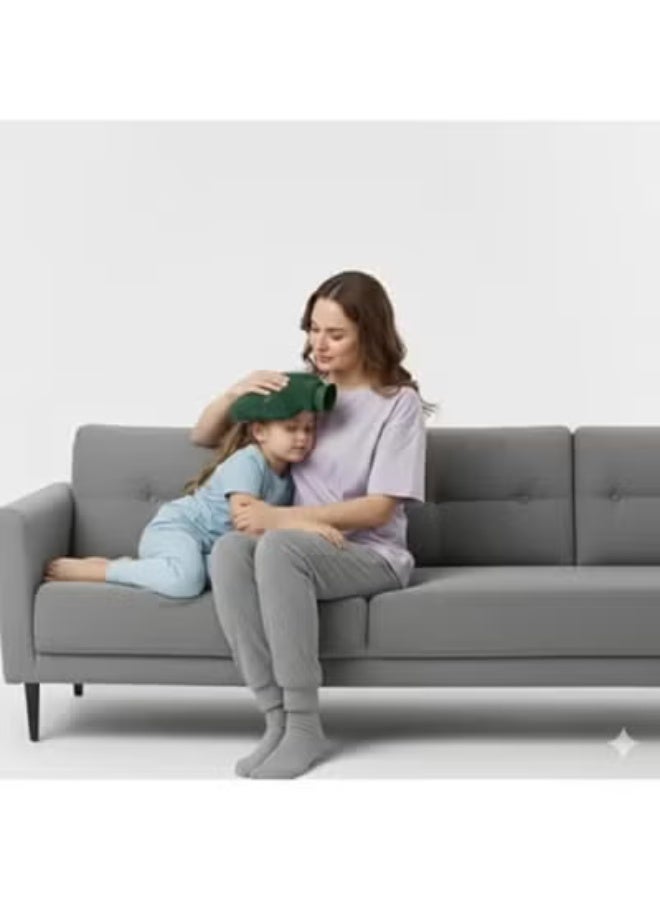 قربة مياه ساخنة طبية آمنة لكل أفراد الأسرة، كمادة حرارية لتخفيف آلام المفاصل وشد العضلات وتقلصات الدورة الشهرية، دفا مستمر وتصميم محكم الغلق - Image 3